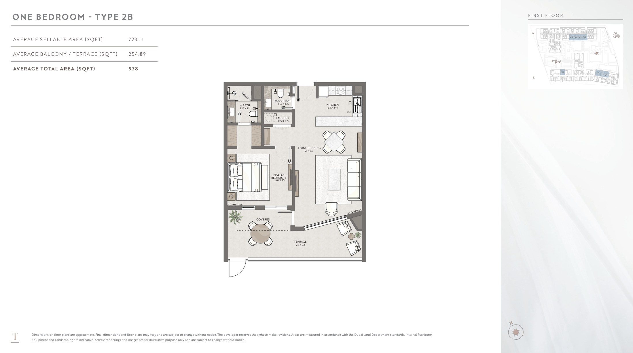 1 Bedroom Apartment