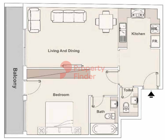 1 Bedroom Apartment
