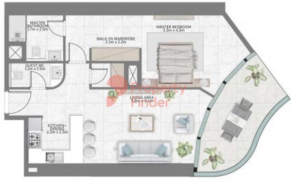 1 Bedroom Apartment