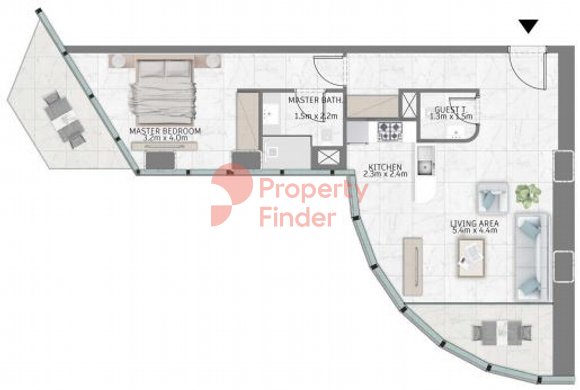 1 Bedroom Apartment