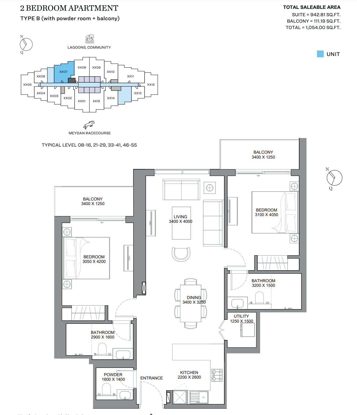 2 Bedroom Apartment