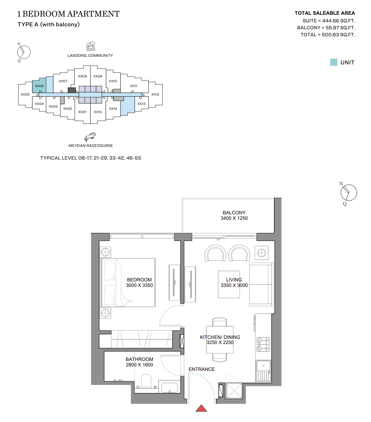 1 Bedroom Apartment