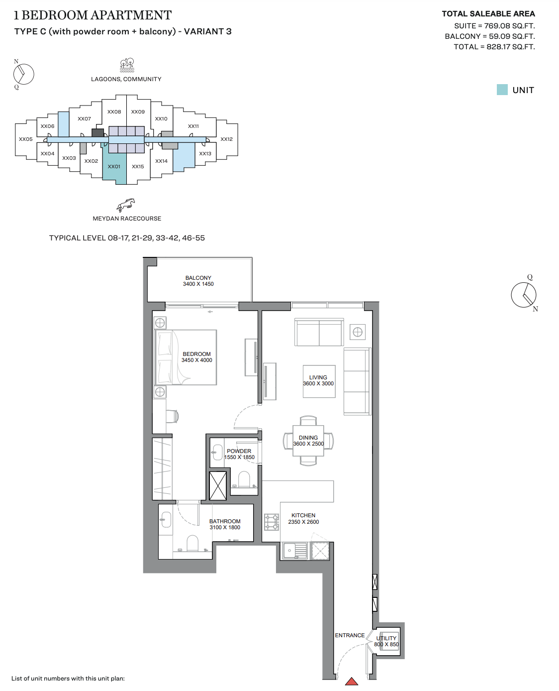 1 Bedroom Apartment