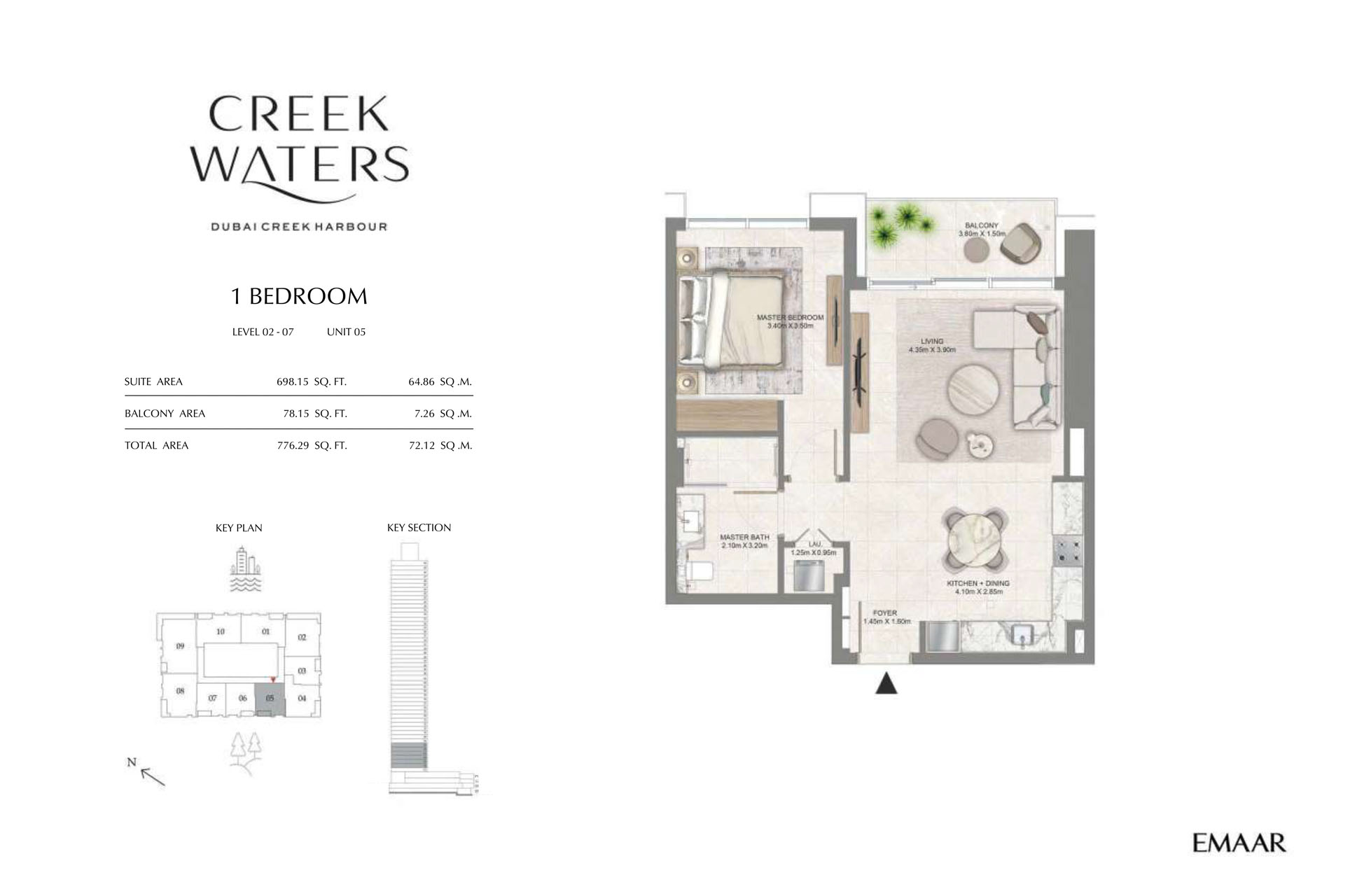 1 Bedroom Apartment