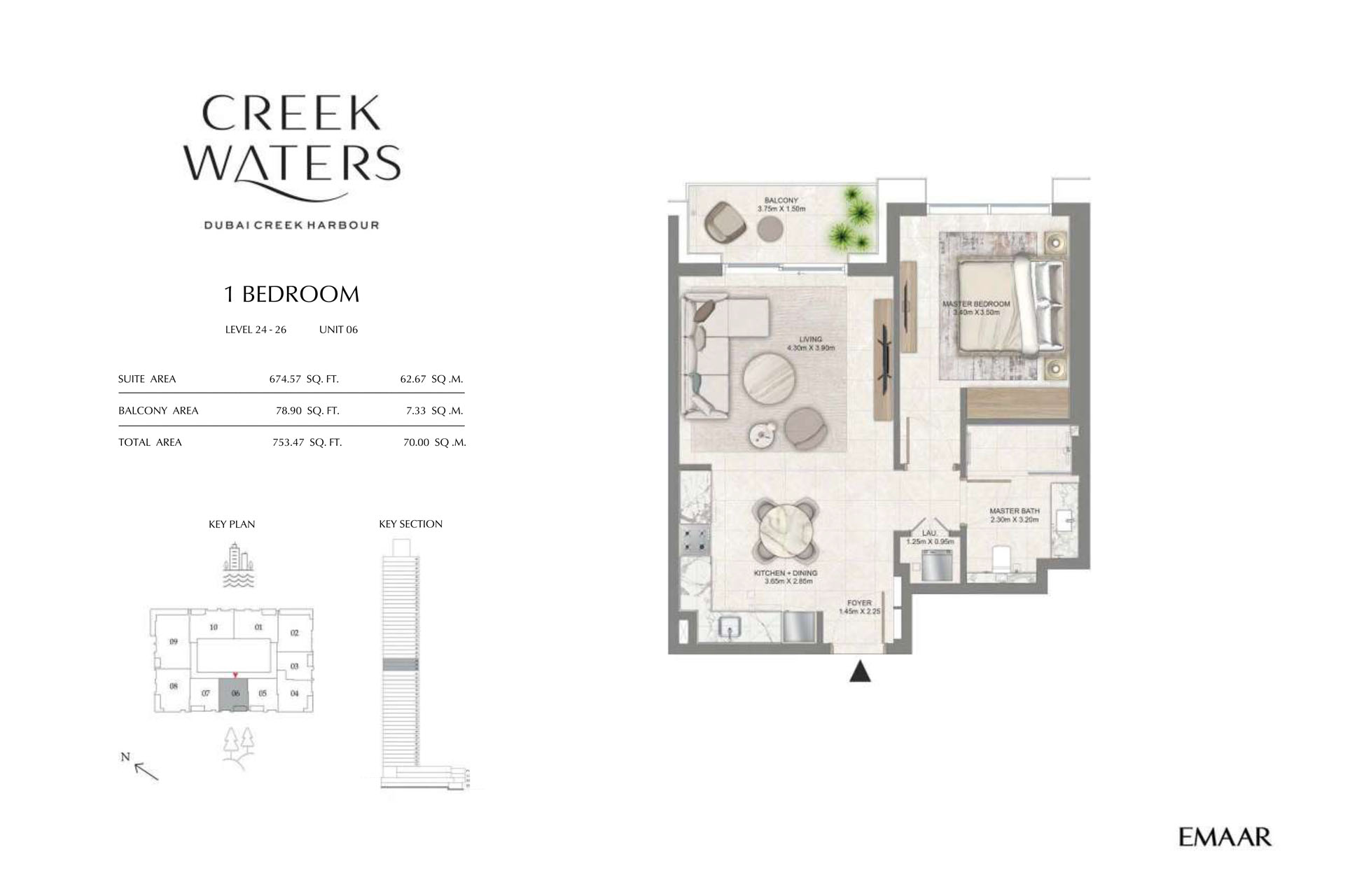 1 Bedroom Apartment
