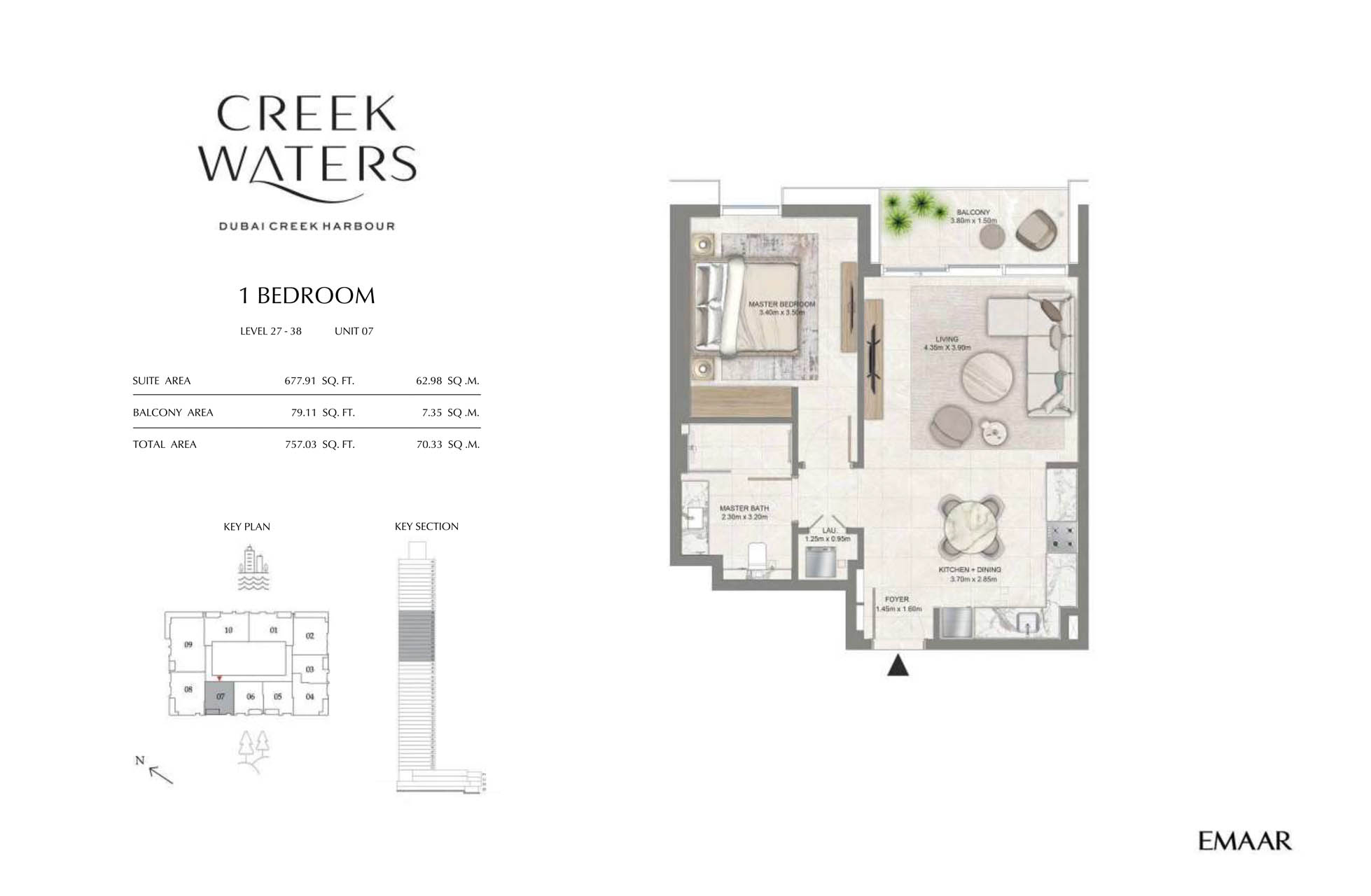 1 Bedroom Apartment