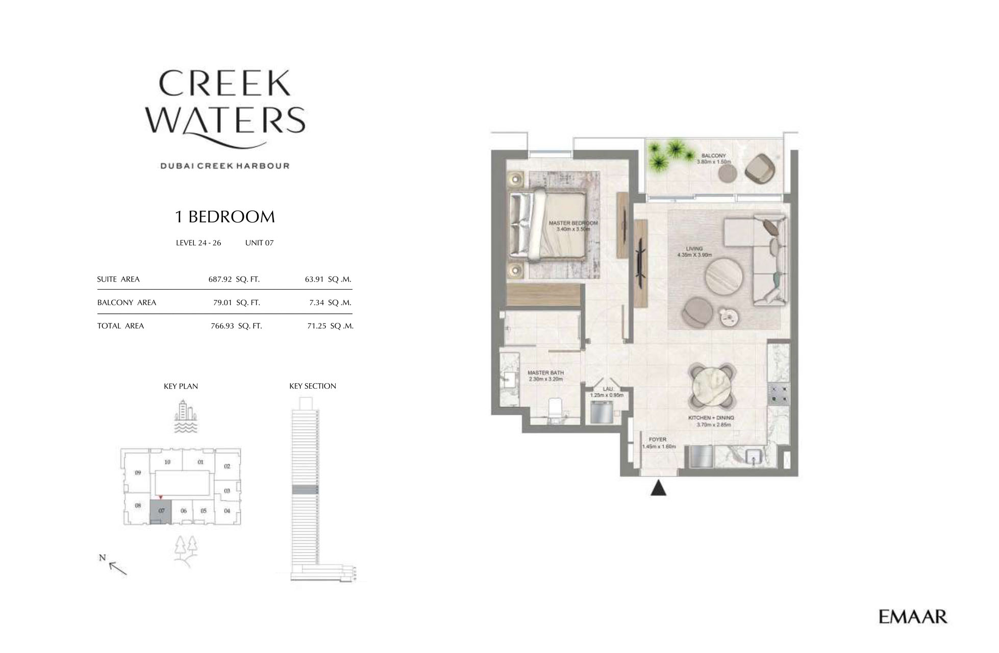 1 Bedroom Apartment