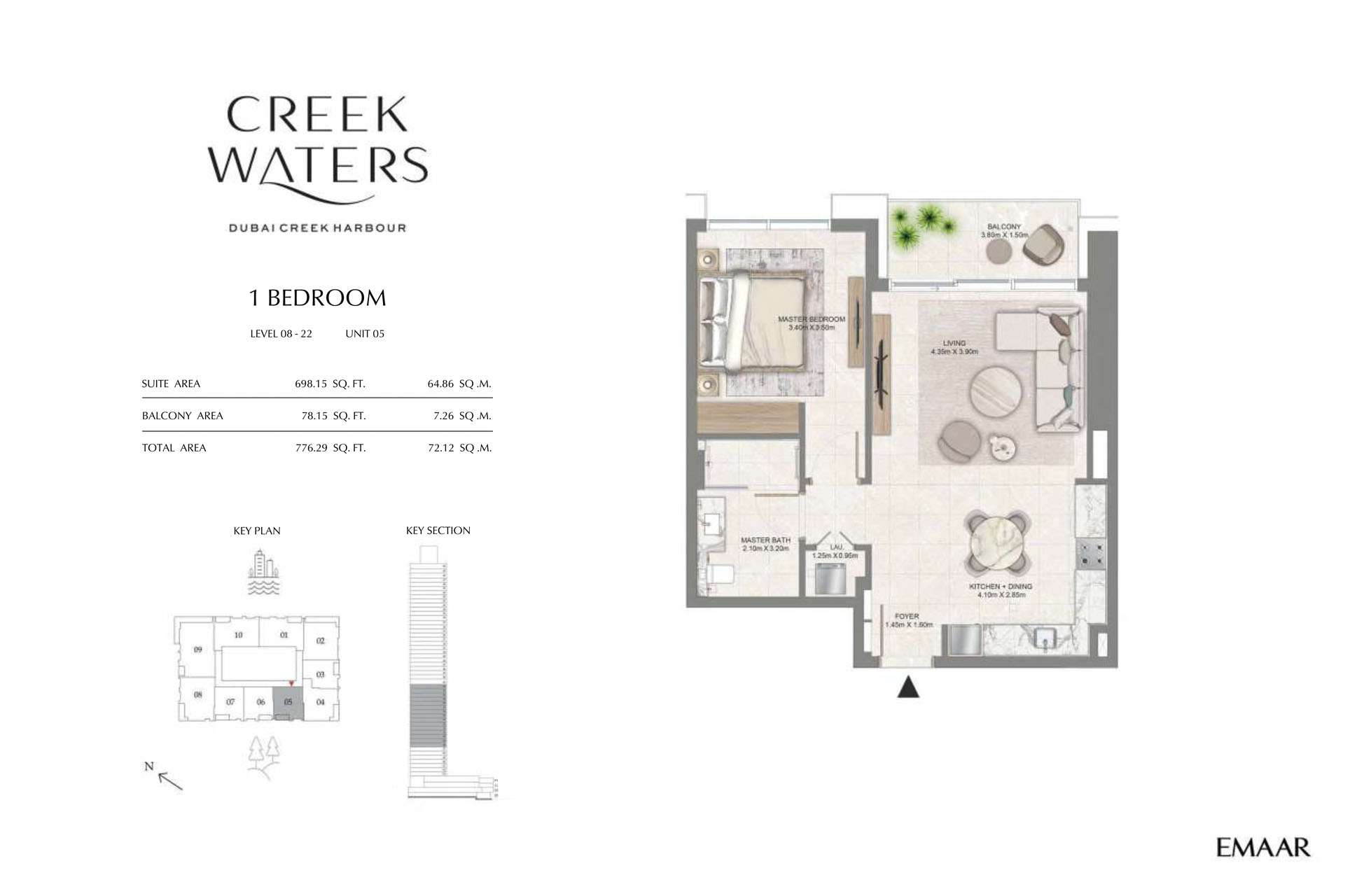 1 Bedroom Apartment