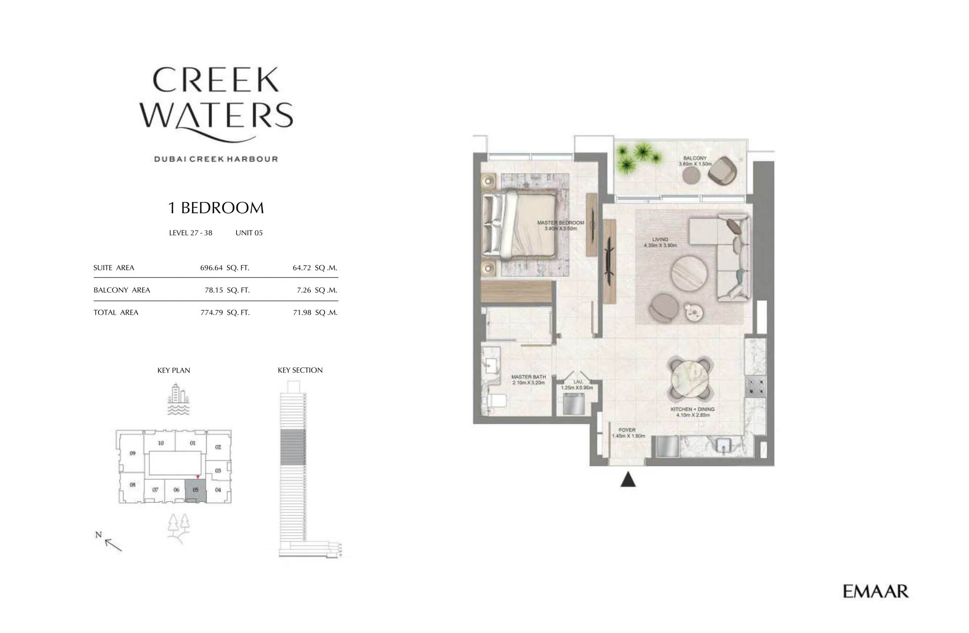 1 Bedroom Apartment