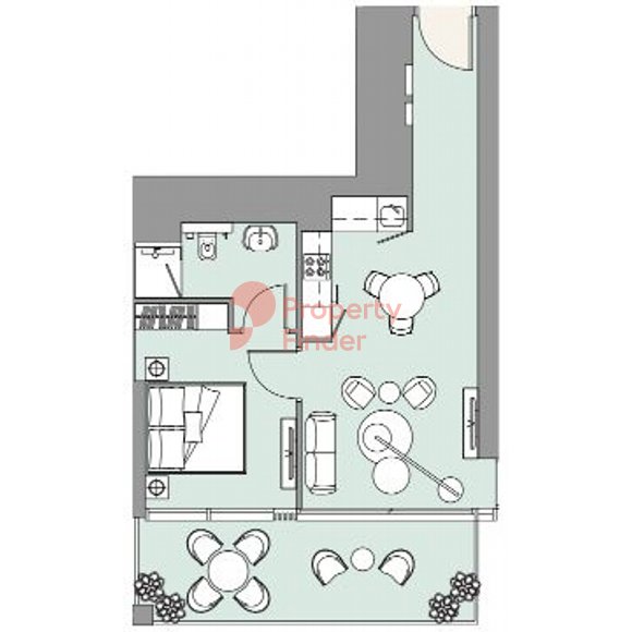1 Bedroom Apartment