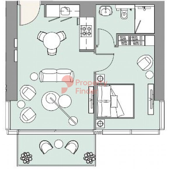 1 Bedroom Apartment