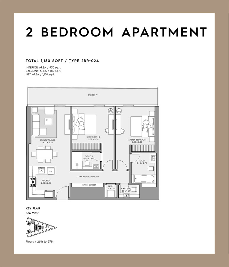 2 Bedroom Apartment