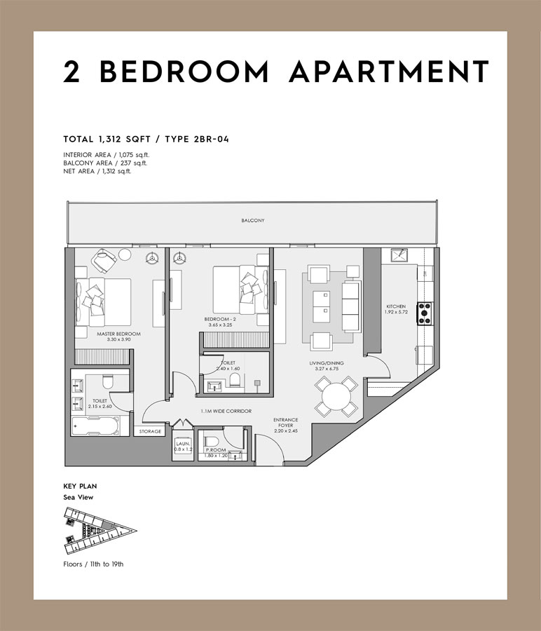 2 Bedroom Apartment