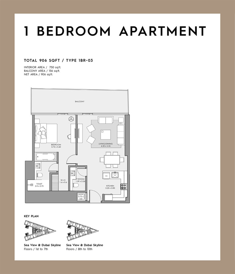 1 Bedroom Apartment