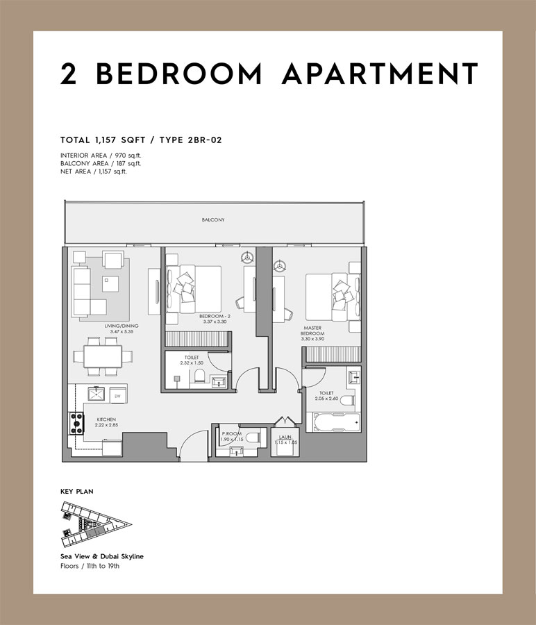 2 Bedroom Apartment