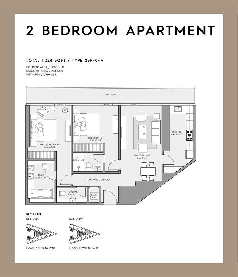 2 Bedroom Apartment