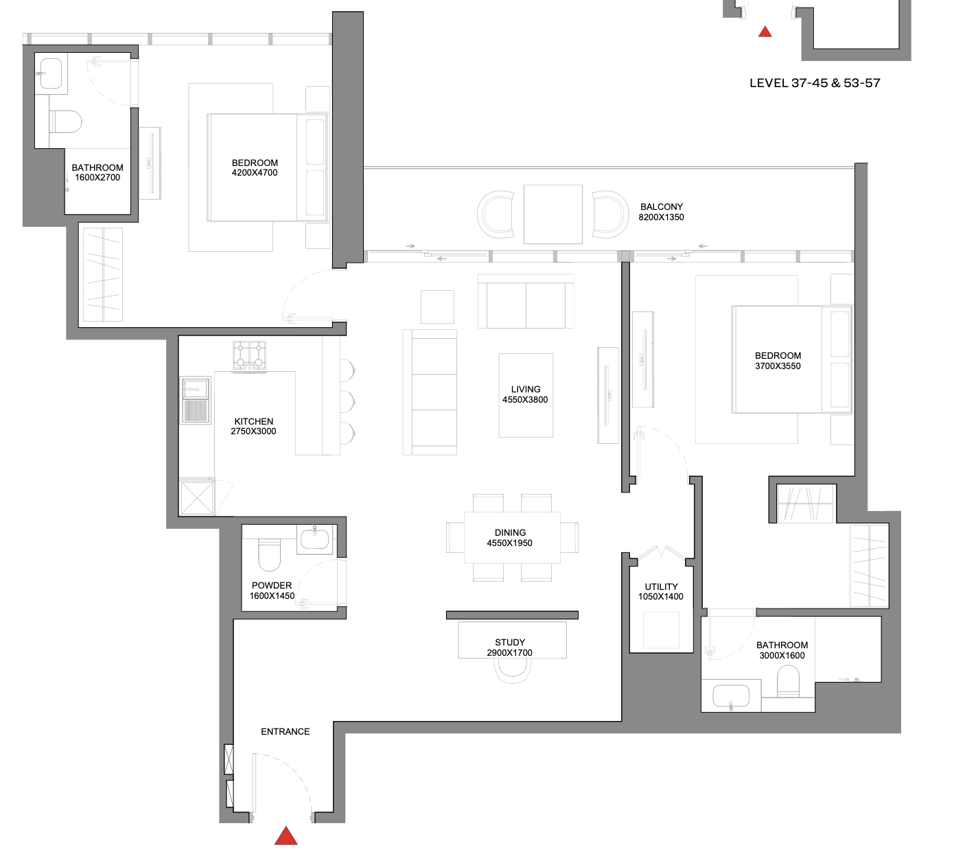 2 Bedroom Apartment