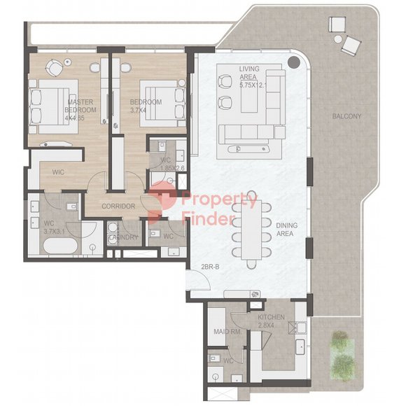 2 Bedroom Apartment