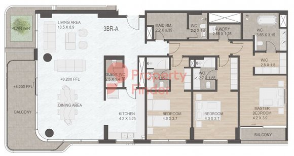 3 Bedroom Apartment