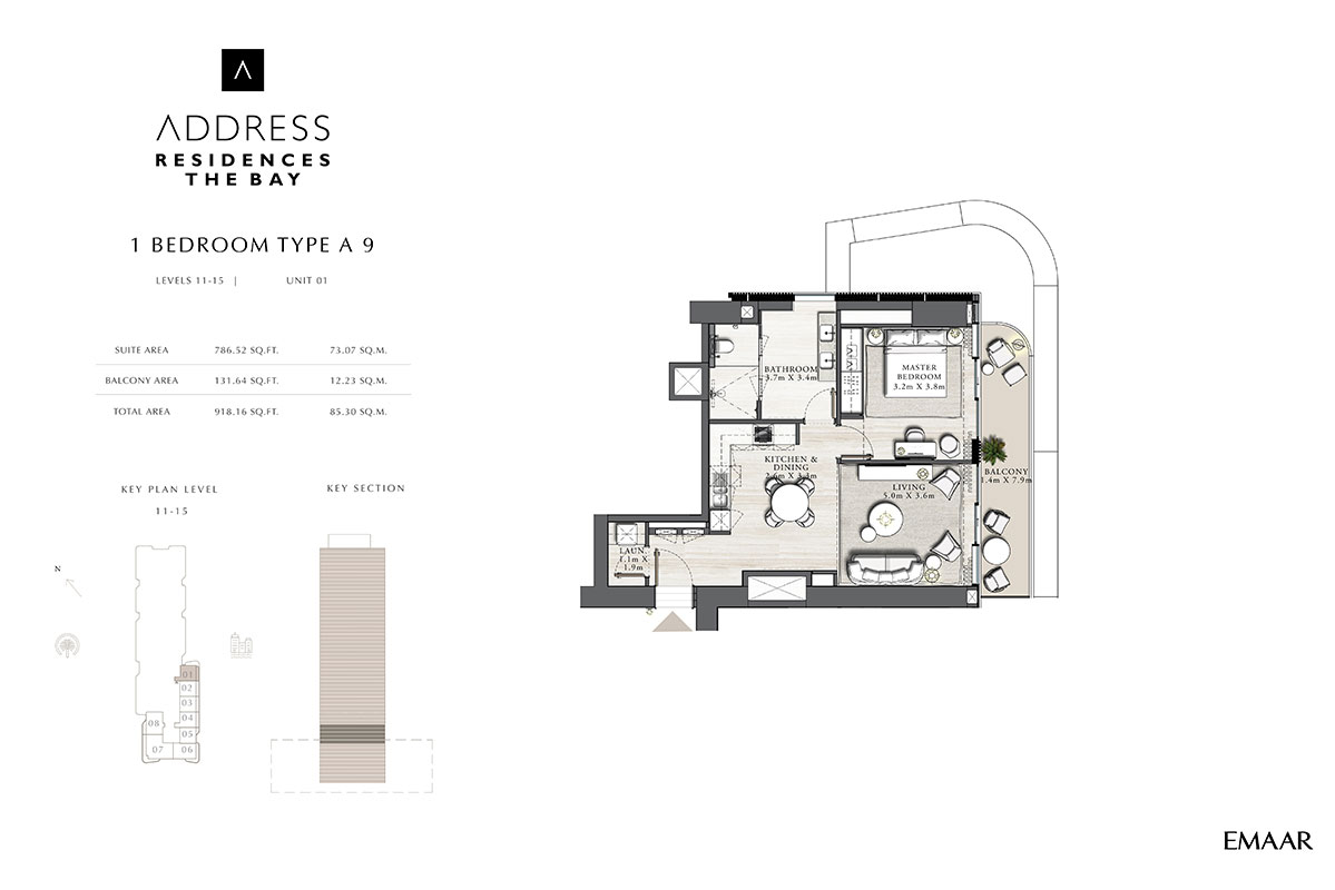 1 Bedroom Apartment