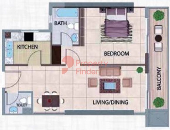 1 Bedroom Apartment