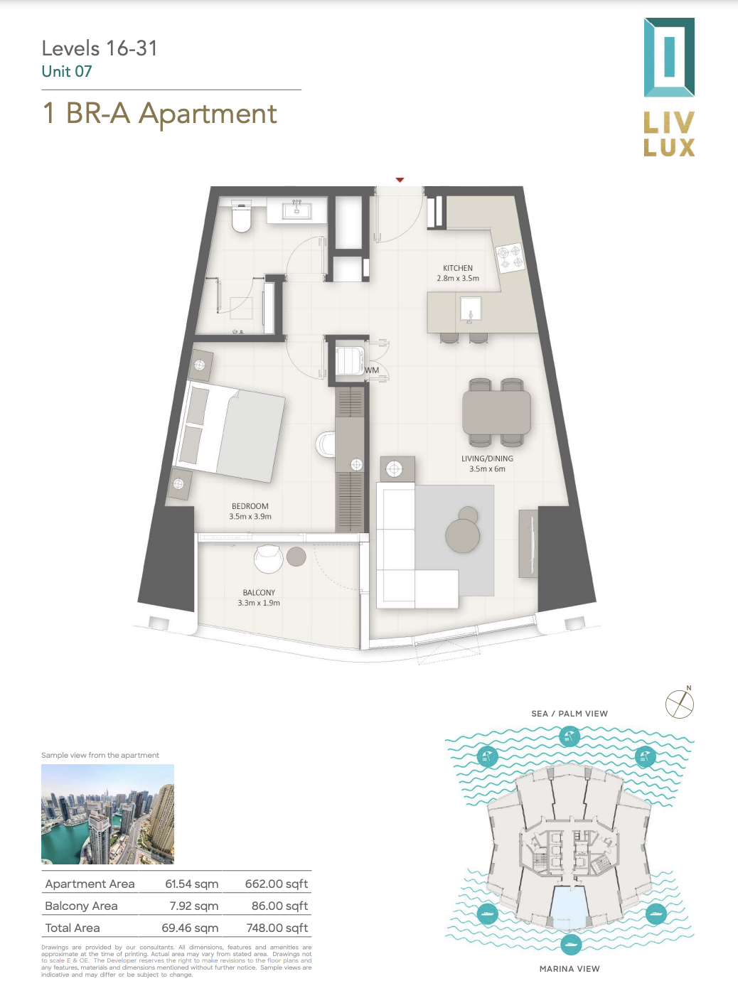 1 Bedroom Apartment