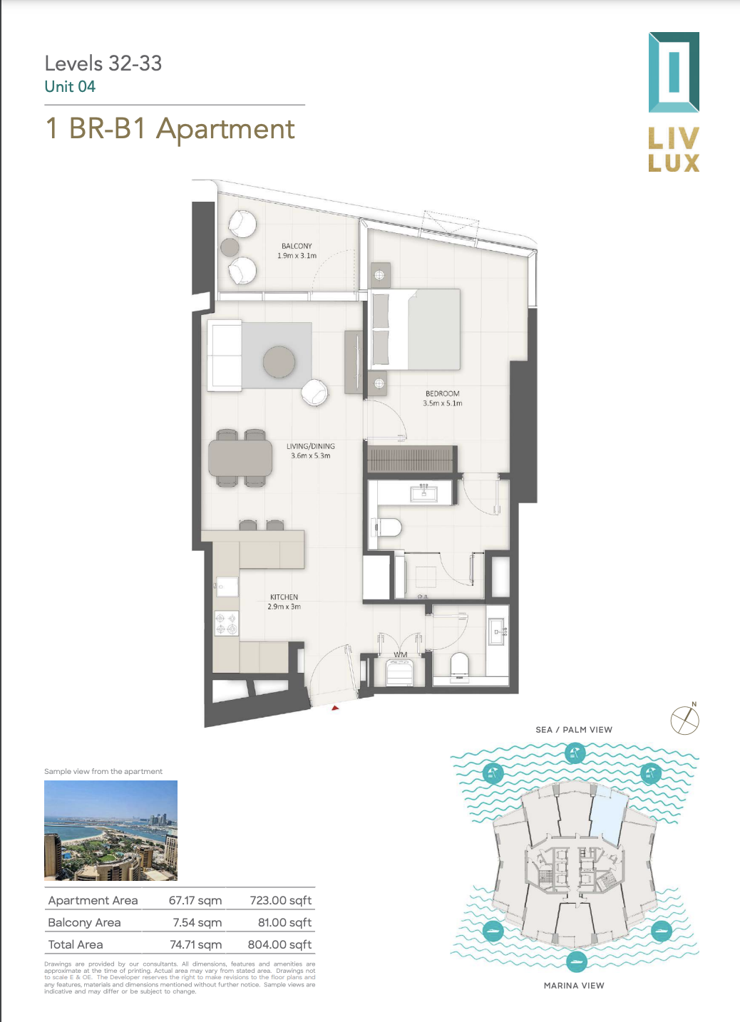 1 Bedroom Apartment