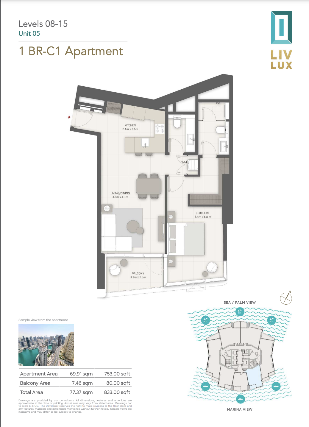 1 Bedroom Apartment