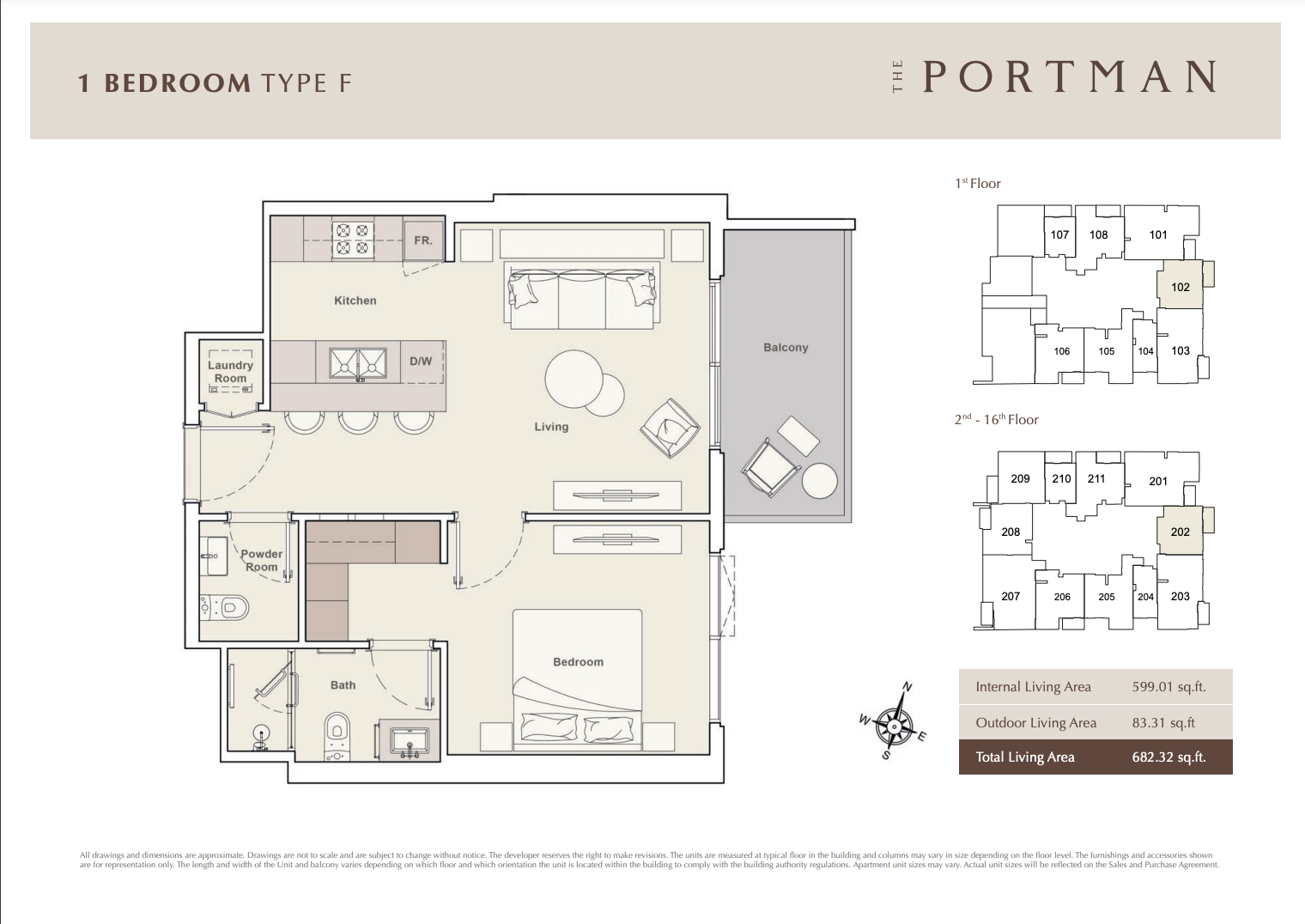 1 Bedroom Apartment