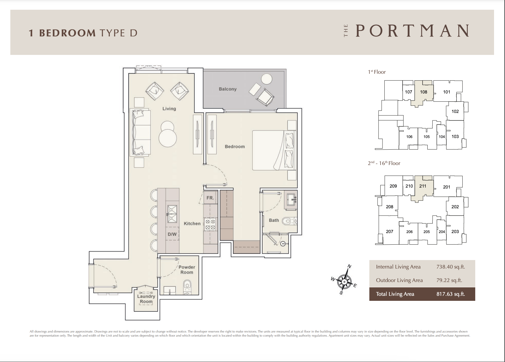 1 Bedroom Apartment