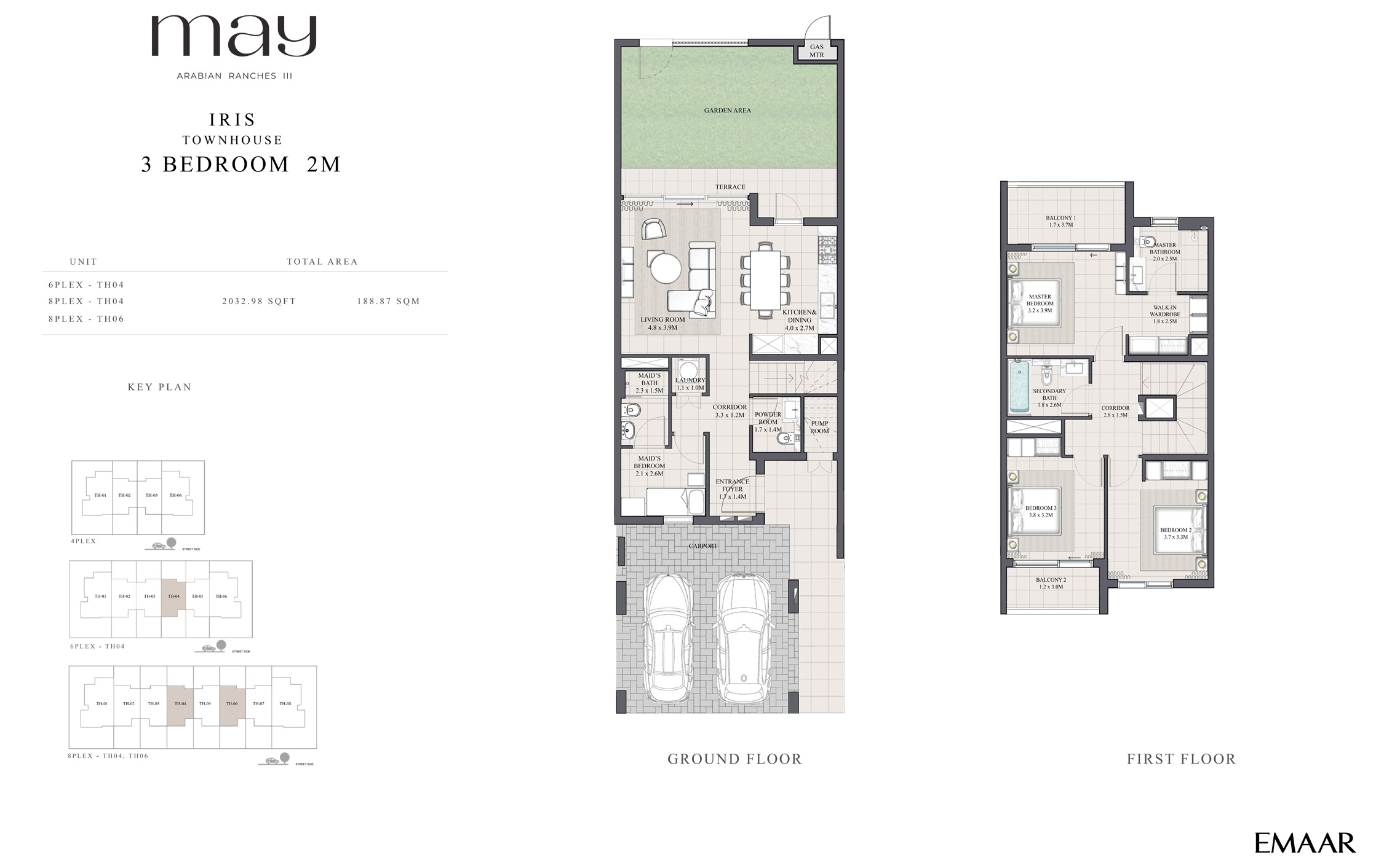 3 Bedroom Townhouse