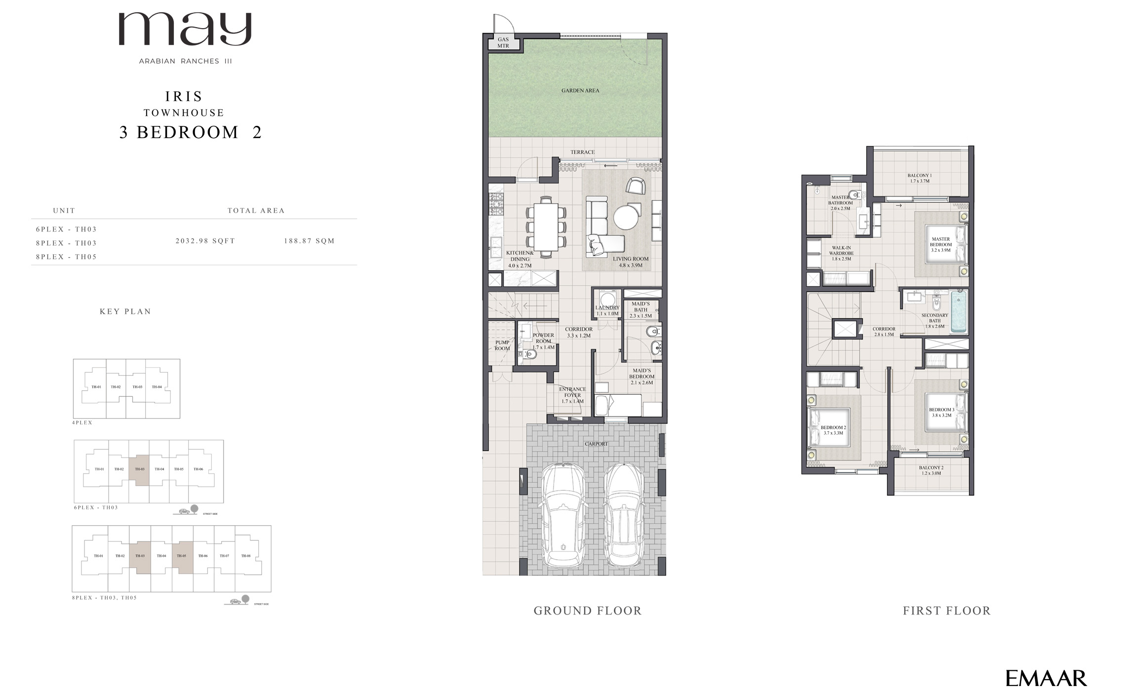 3 Bedroom Townhouse
