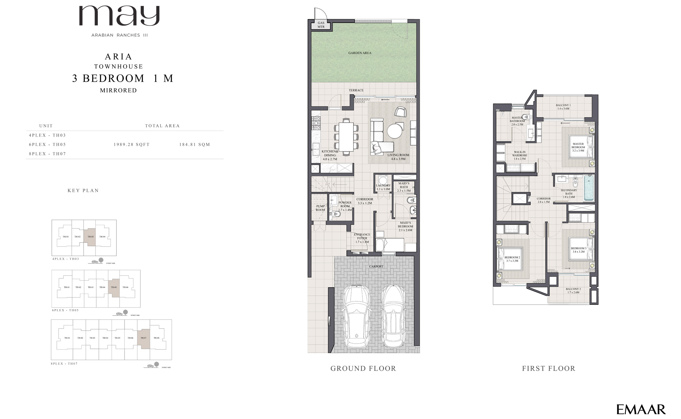 3 Bedroom Townhouse