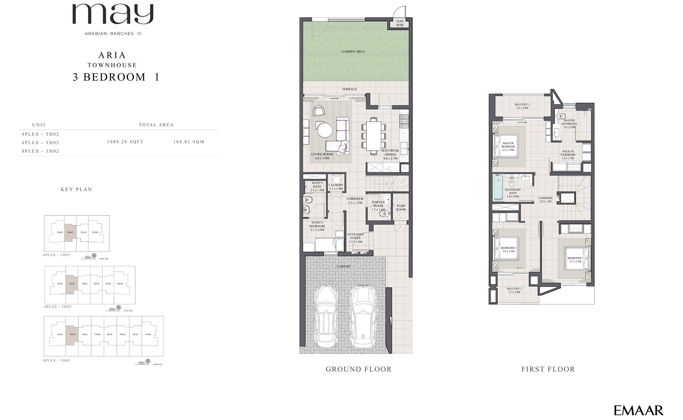 3 Bedroom Townhouse