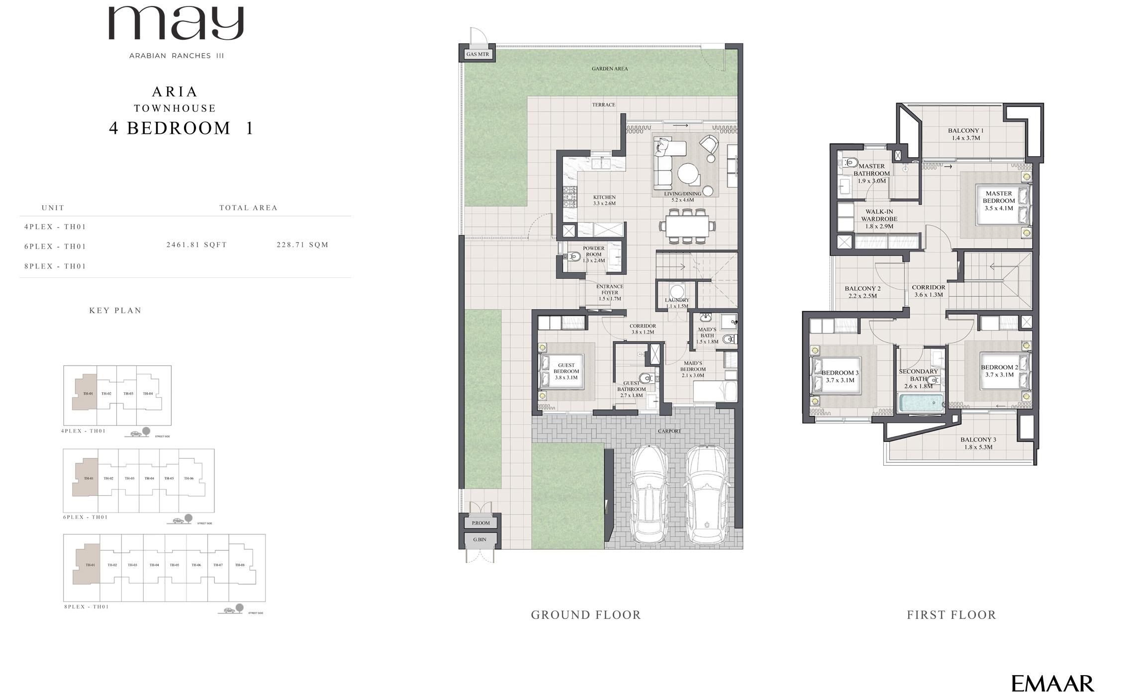 4 Bedroom Townhouse