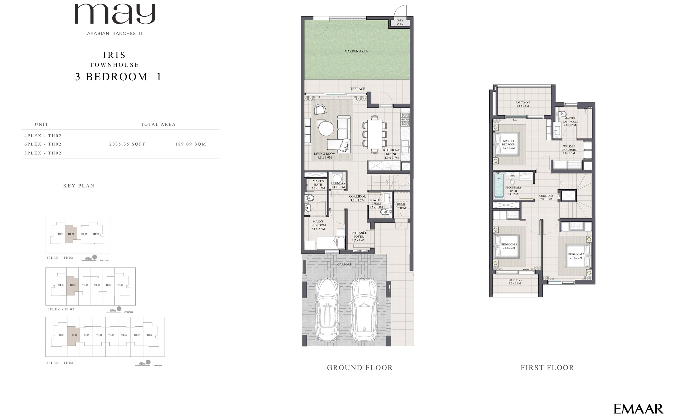 3 Bedroom Townhouse