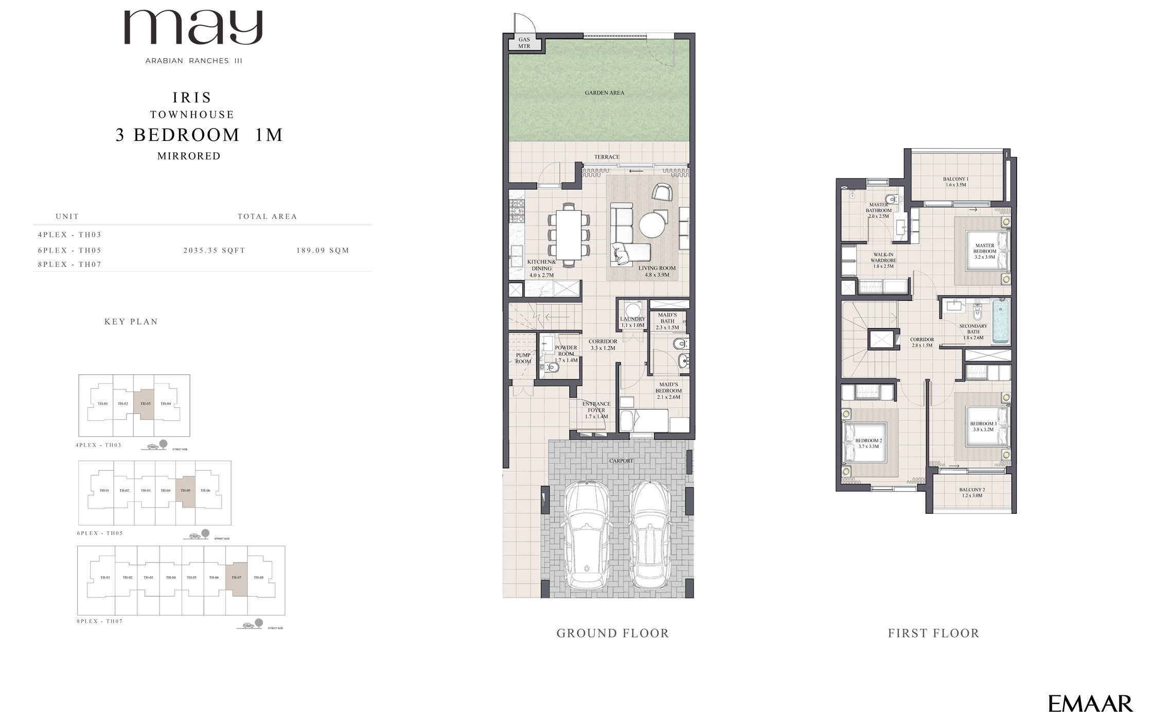 3 Bedroom Townhouse