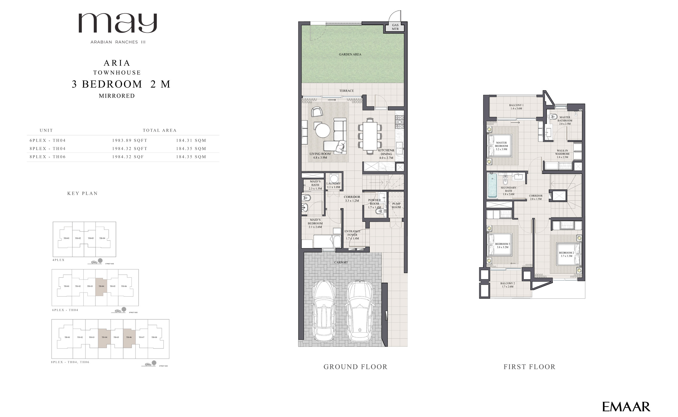 3 Bedroom Townhouse