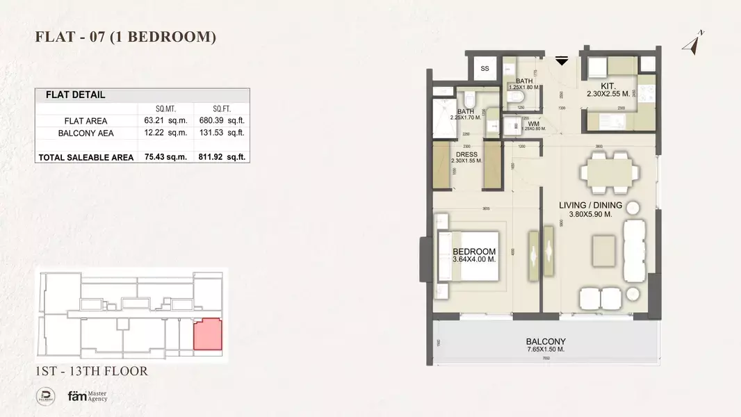 Type A Flat 07