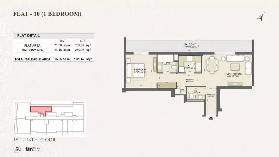 Type D Flat 10