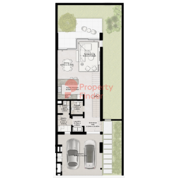 3 Bedroom Townhouse
