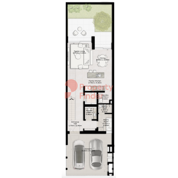 3 Bedroom Townhouse