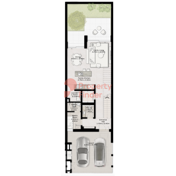 3 Bedroom Townhouse